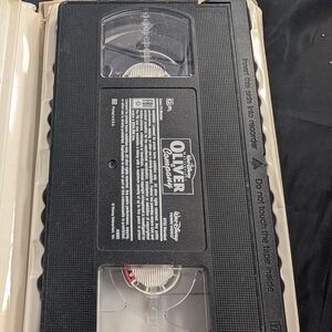 Disney Black Portable Media Tape - Clear Window VHS Style